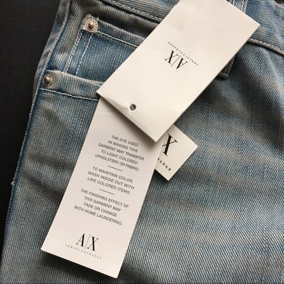 NWT Armani Exchange Low-Rise Boot cut Flare Jeans - Picture 5 of 6